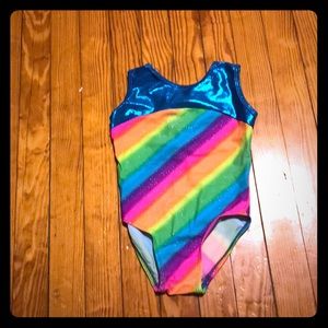Rainbow leotard